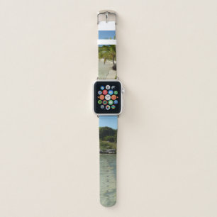Antiguan Beach Beautiful Tropical Landscape Apple Watch Band