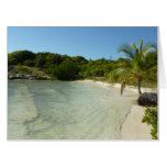 Antiguan Beach Beautiful Tropical Landscape Card