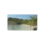 Antiguan Beach Beautiful Tropical Landscape Checkbook Cover
