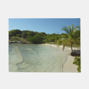Antiguan Beach Beautiful Tropical Landscape Doormat