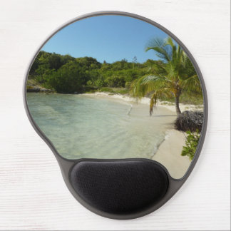 Antiguan Beach Beautiful Tropical Landscape Gel Mouse Pad