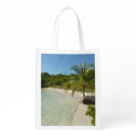 Antiguan Beach Beautiful Tropical Landscape Grocery Bag