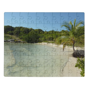 Antiguan Beach Beautiful Tropical Landscape Jigsaw Puzzle