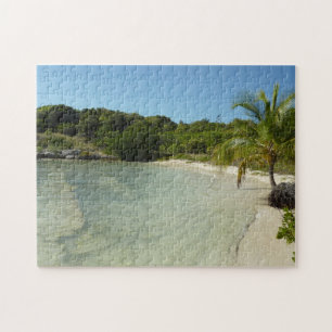 Antiguan Beach Beautiful Tropical Landscape Jigsaw Puzzle