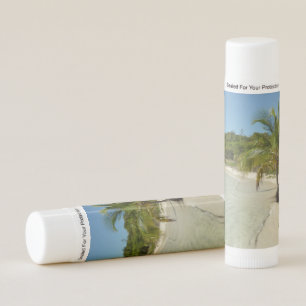 Antiguan Beach Beautiful Tropical Landscape Lip Balm
