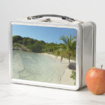 Antiguan Beach Beautiful Tropical Landscape Metal Lunch Box