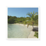 Antiguan Beach Beautiful Tropical Landscape Napkins