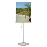 Antiguan Beach Beautiful Tropical Landscape Table Lamp