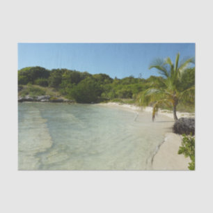 Antiguan Beach Beautiful Tropical Landscape Tissue Paper