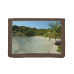Antiguan Beach Beautiful Tropical Landscape Tri-fold Wallet