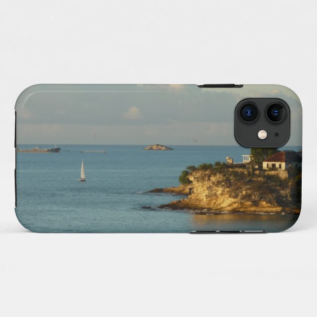 Antiguan Coast Beautiful Island Seascape Case-Mate iPhone Case (Back (Horizontal))