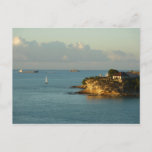 Antiguan Coast Beautiful Island Seascape Postcard