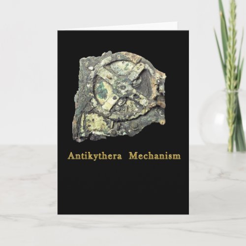 Antikythera Mechanism Card