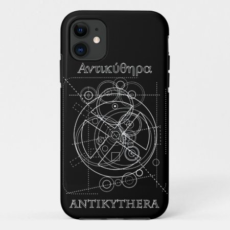 Antikythera Mechanism Drawing Iphone 11 Case