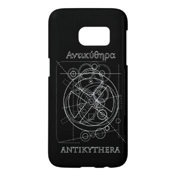 Antikythera Mechanism Drawing Samsung Galaxy S7 Case by Ars_Brevis at Zazzle