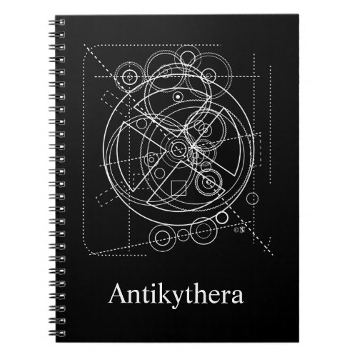 Antikythera Mechanism Drawing Notebook