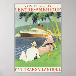 Antilles Center-Amerique Poster