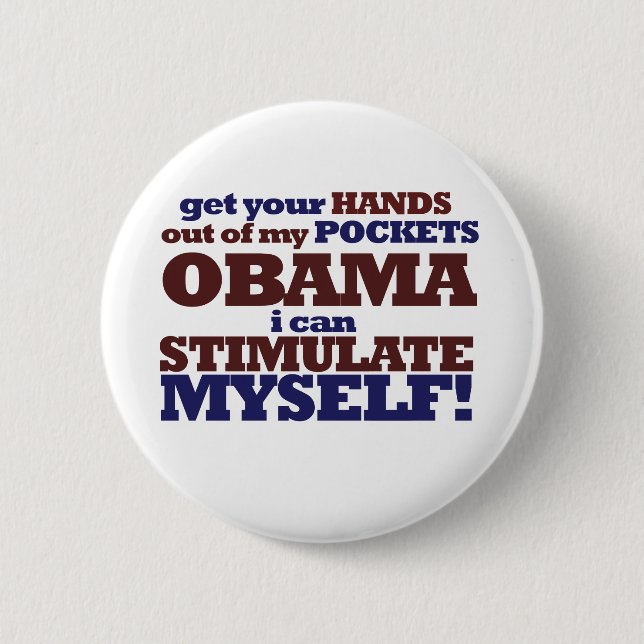 AntiObama Rally Button (Front)