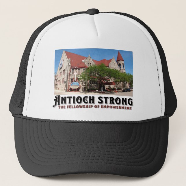 Antioch Strong Trucker Hat (Front)
