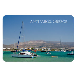 Antiparos Boats Greek Island Magnet