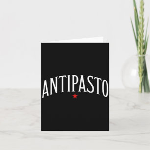 Antipasto, Italian Food Lover Foodie Card