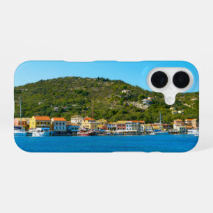 Antipaxos harbor coast iPhone 16 case