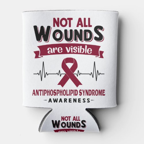 Antiphospholipid Syndrome Awareness Month Ribbon Can Cooler