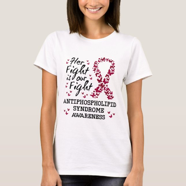 Antiphospholipid syndrome Awareness T-Shirt (Front)