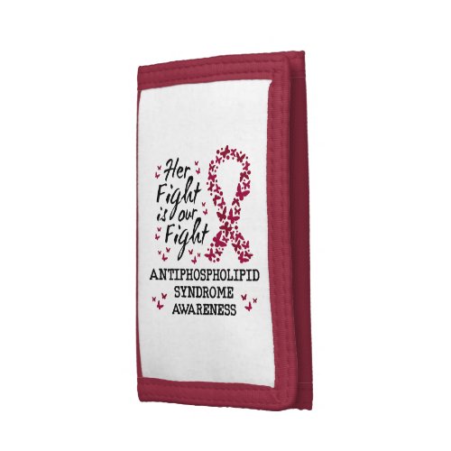 Antiphospholipid syndrome Awareness Trifold Wallet