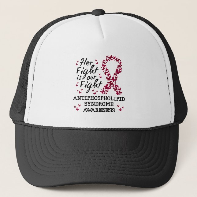Antiphospholipid syndrome Awareness Trucker Hat (Front)