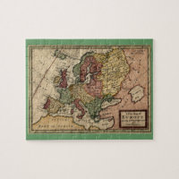 Antiquarian 1721 Map of Europe by Herman Moll
