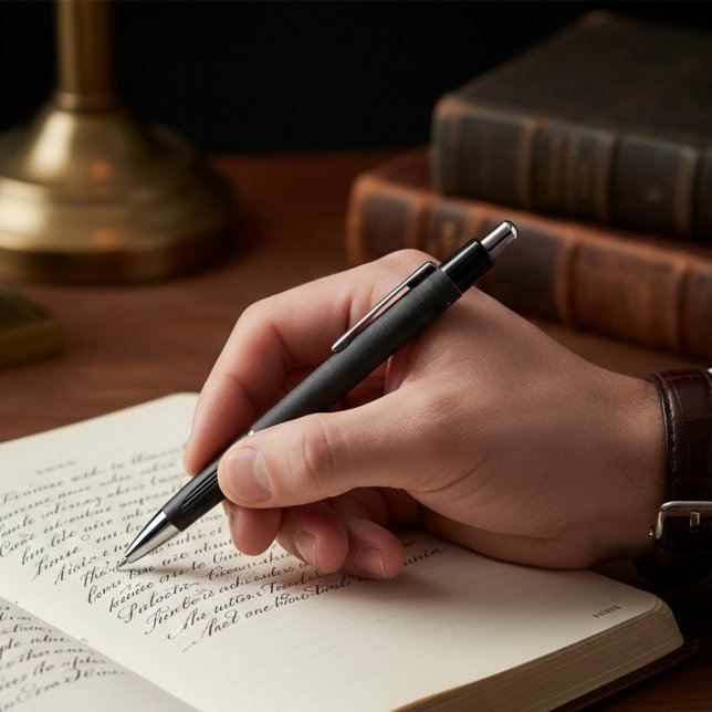 Antiquarian Black Obsidian Pen (Creator Uploaded)