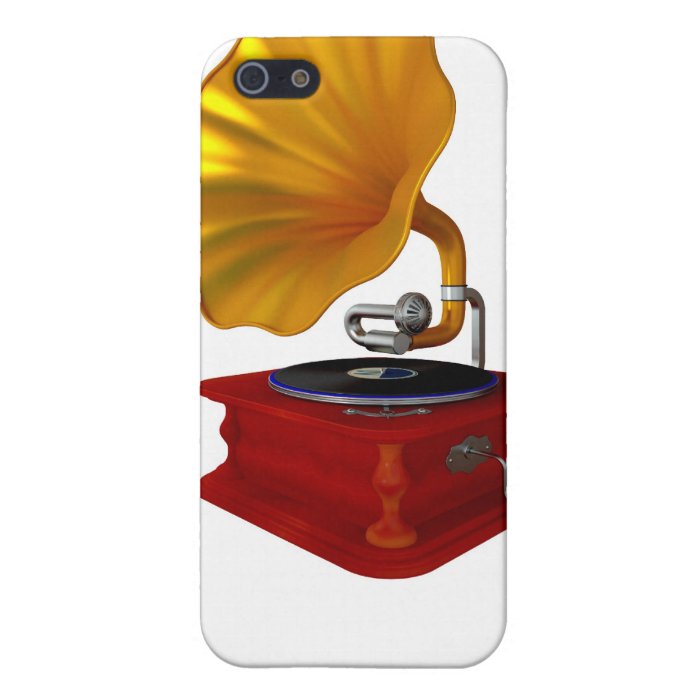 antiquarian gramophone cases for iPhone 5