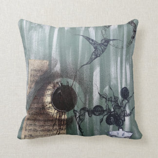 Antiquated Specter Throw Pillow
