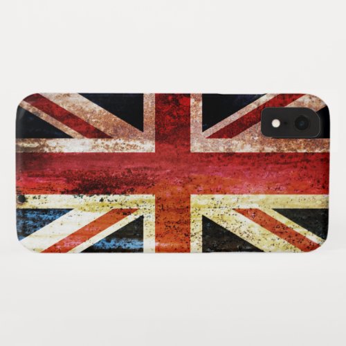 Antiquated Union Jack iPhone XR Case