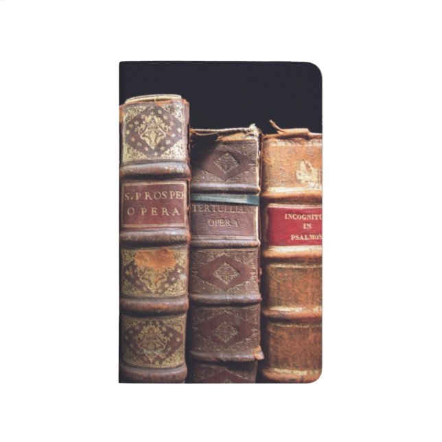 Antique 18th Century Design Leather Binding books (Front)