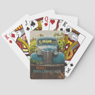 Antique 1930's Coupe Playing Cards
