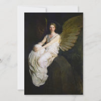 Antique Abbott Handerson Thayer Angel Painting