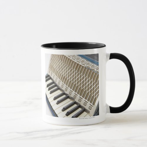 Antique Accordion Keyboard Mug