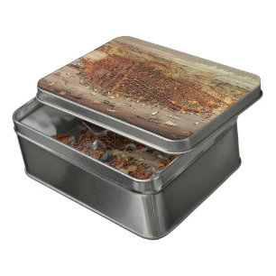 Antique Aerial Map of San Francisco, California Jigsaw Puzzle