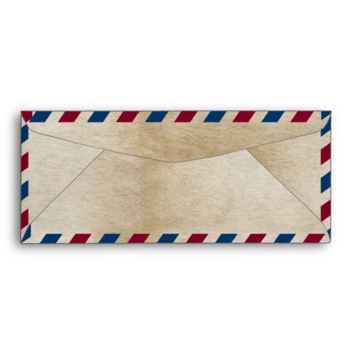 Antique Airmail #10 Envelope | Zazzle