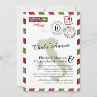 Antique Airmail Verona Italy | Bridal Shower