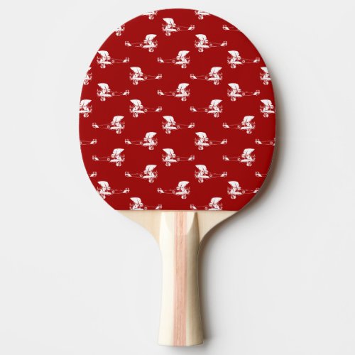 Antique Airplanes Design Vintage Airplane Plane Ping Pong Paddle