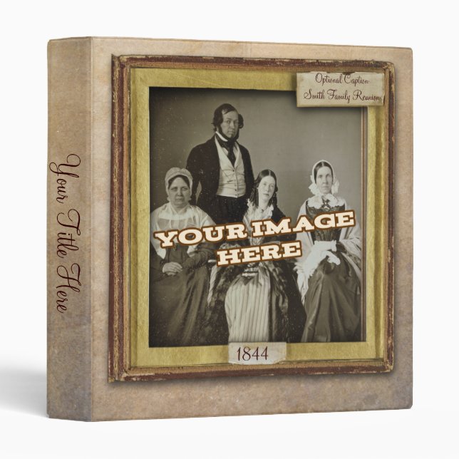 Antique Album I Binder (Front/Spine)