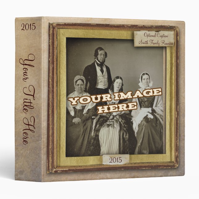 Antique Album I Binder (Front/Spine)