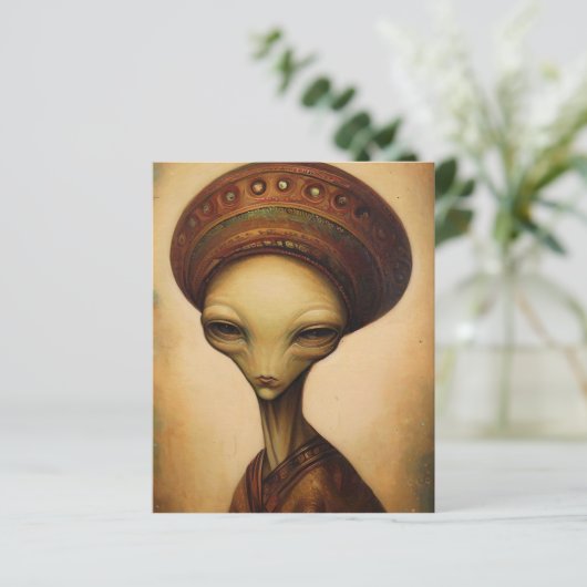 Antique Alien Portrait  (Standing Front)