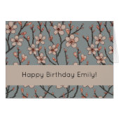 Antique Almond Blossom Art Nouveau Pattern (Front Horizontal)