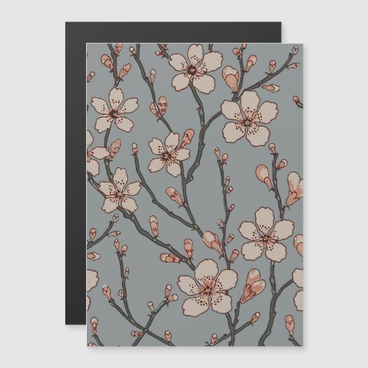 Antique Almond Blossom Art Nouveau Pattern (Front/Back)