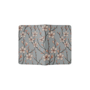Antique Almond Blossom Art Nouveau Pattern Passport Holder
