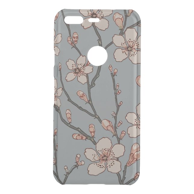 Antique Almond Blossom Art Nouveau Pattern Uncommon Google Pixel Case (Back)